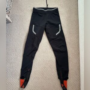 Black and Gray Athletic Leggings